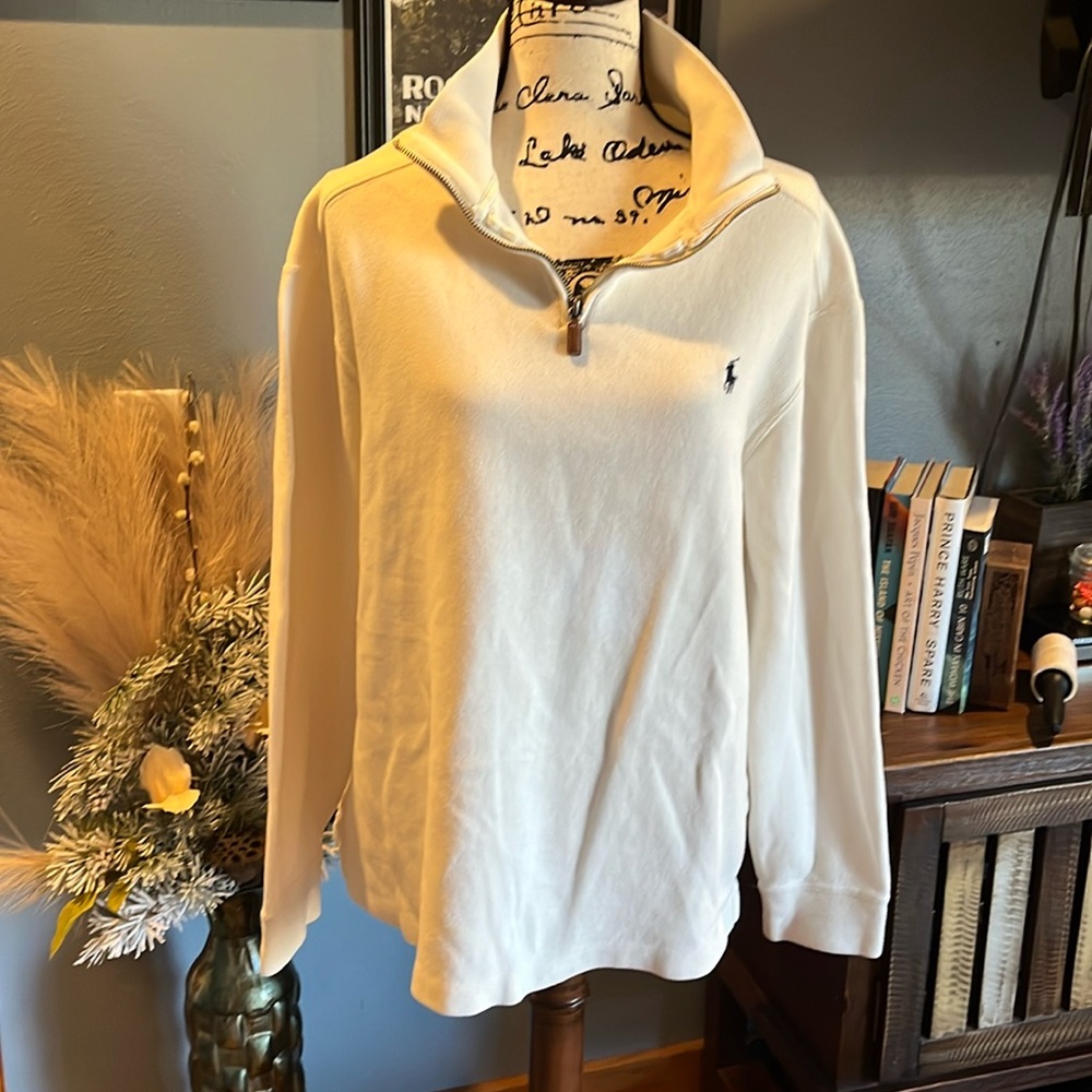 Ralph Lauren 3/4 zip pull over